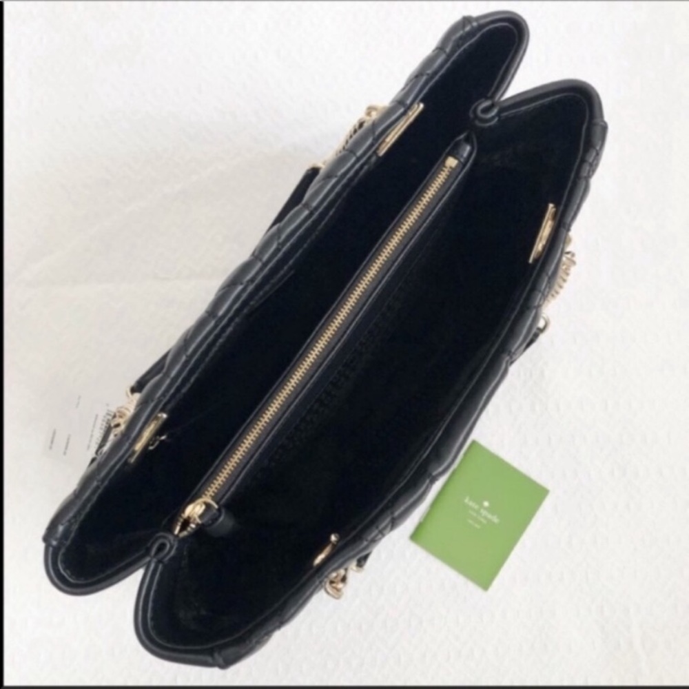 NWT Kate spade briar lane quilted Willis black bag - Picture 6 of 7